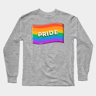 Retro LGBT Pride Flag Long Sleeve T-Shirt